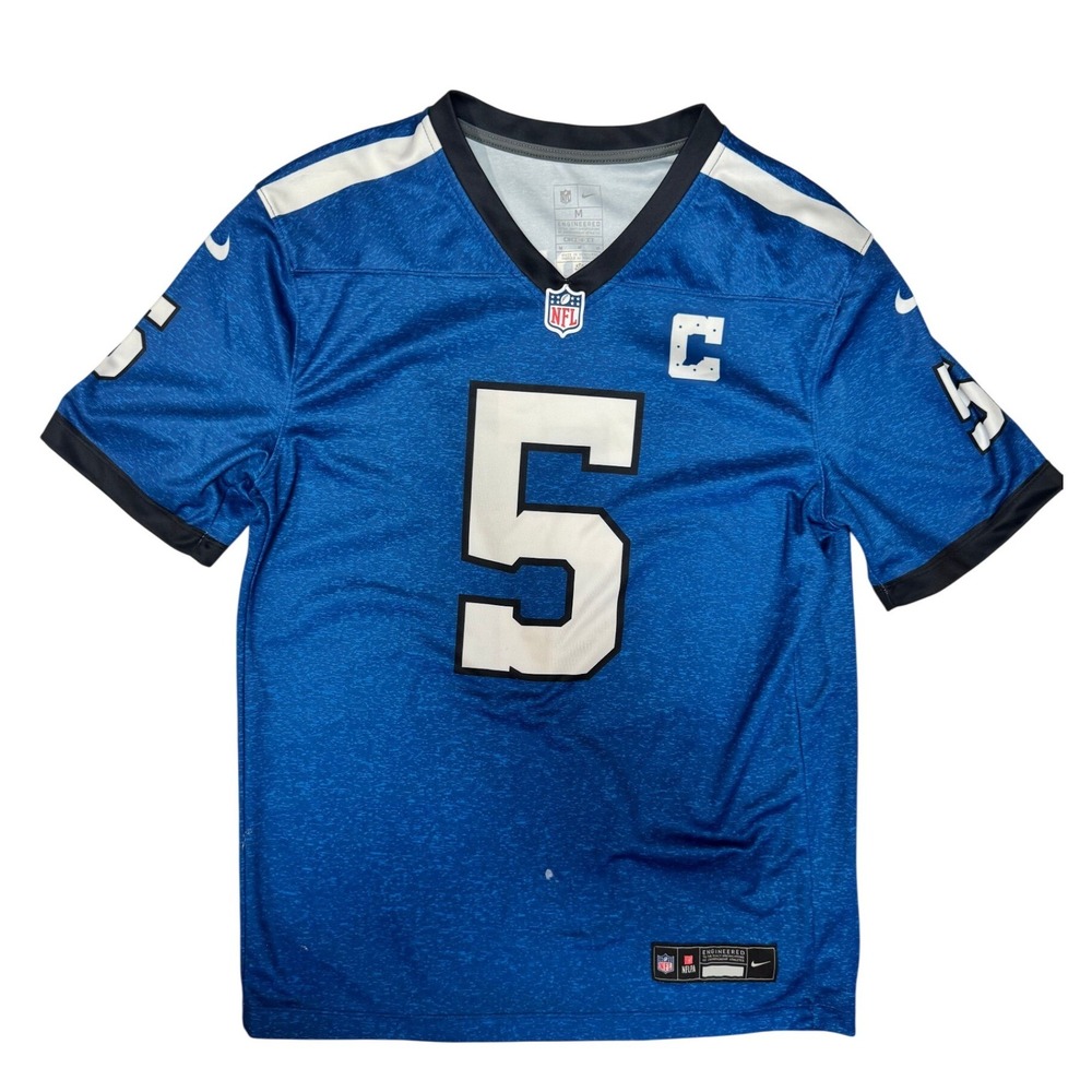 Nike Anthony Richardson Indianapolis Colts Jersey Mens Medium Blue NFL 5 Jersey
